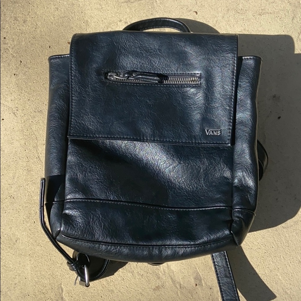 Vans Small Leather Backpack